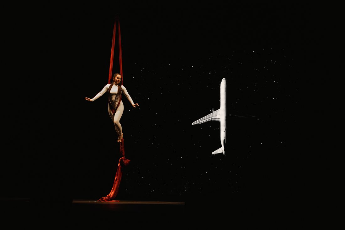 Seven Labours of Liberty — aerial sequence